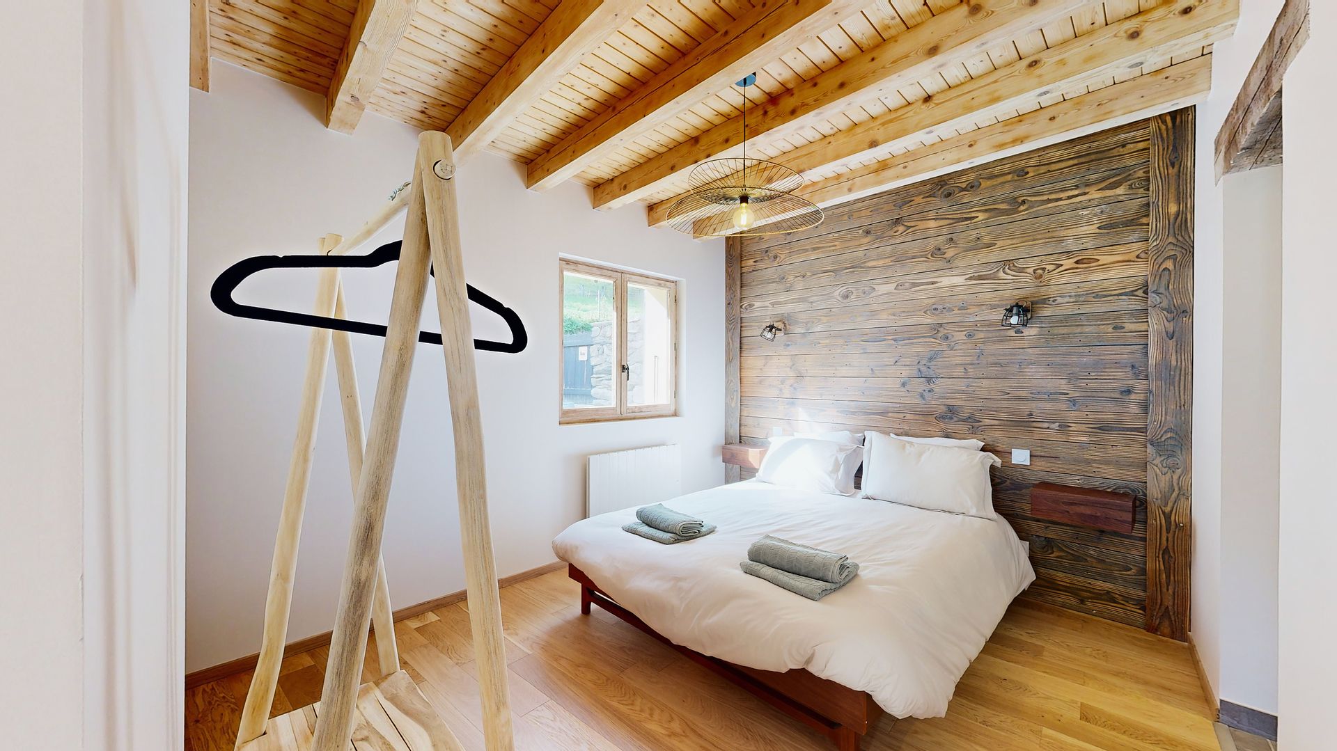 Chambre principale chalet La Plagne Montchavin Les Coches